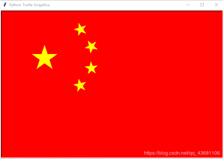 超硬核！！25行代码教你画五星红旗-xss云之家