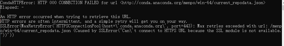 Anaconda的CondaHTTPError问题-xss云之家